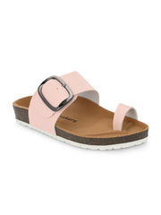 Women Floral Crochet Tape Sliders