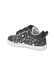 Kids Printed Velcro Lightweight Sneakers